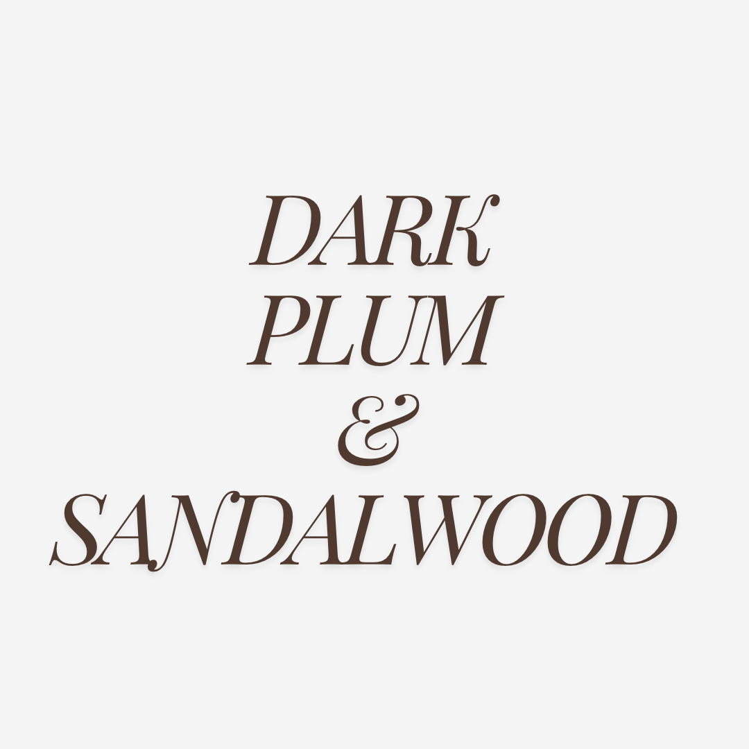 Dark Plum & Sandalwood Clamshell (45g)